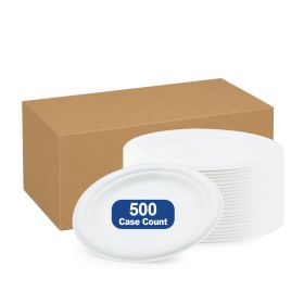 Progress 6.75" Fiber/Bagasse Small Plate 500 Count
