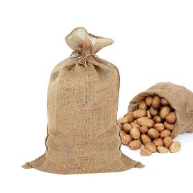 1PC 20inch*40inch Jute Food Storage Bag with String, an Eco-Friendly Food Storage Bag, a Kitchen Essential